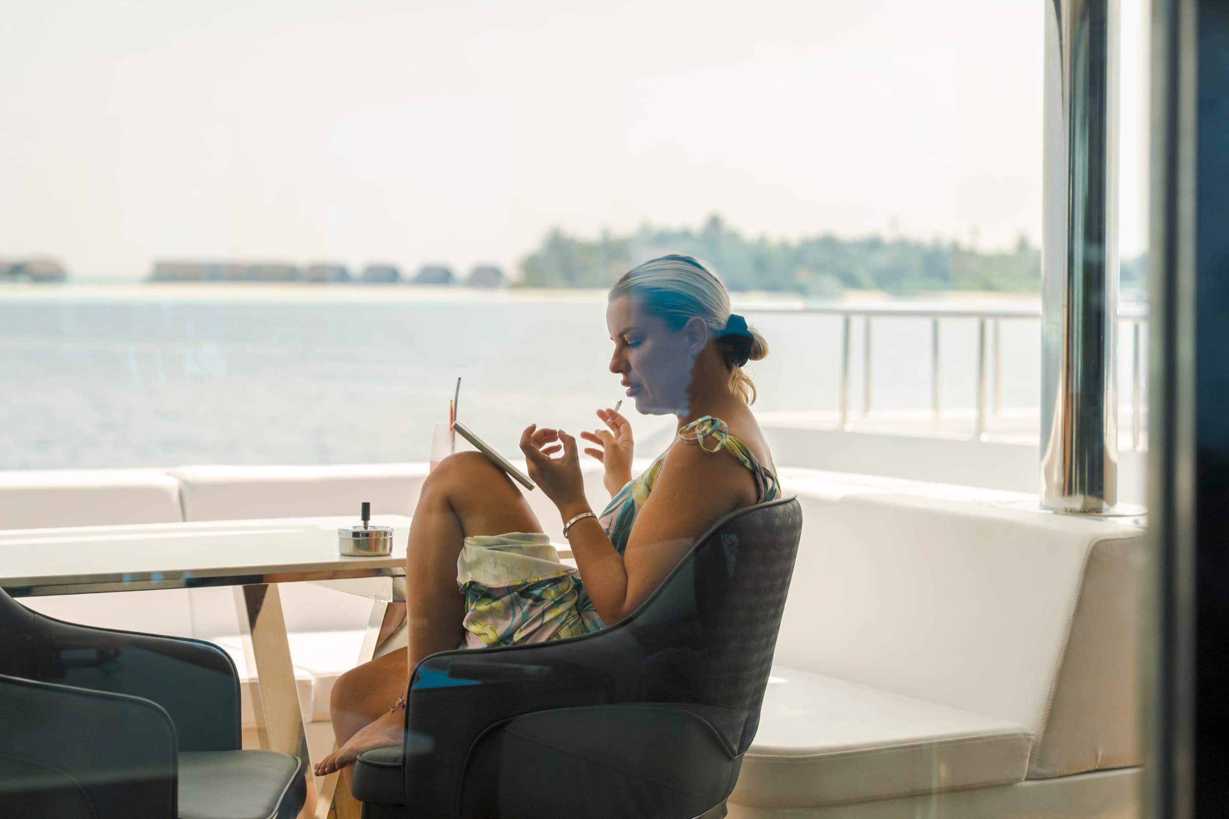 Ocean views from SERAI main deck